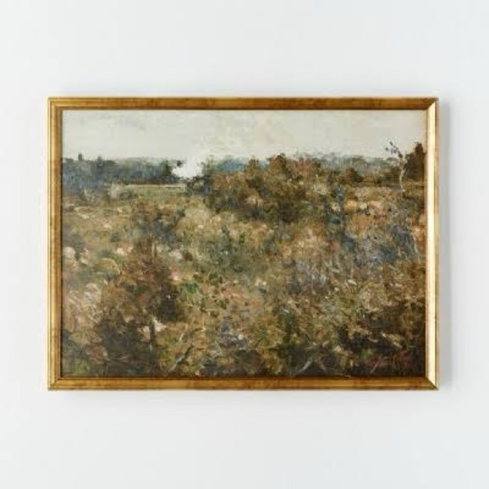 Studio McGee Earthy Tones with Gold Frame